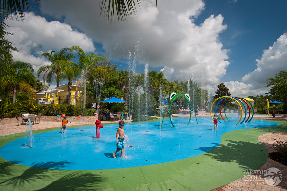 Splash Pads Gallery Paradise Pools By Design