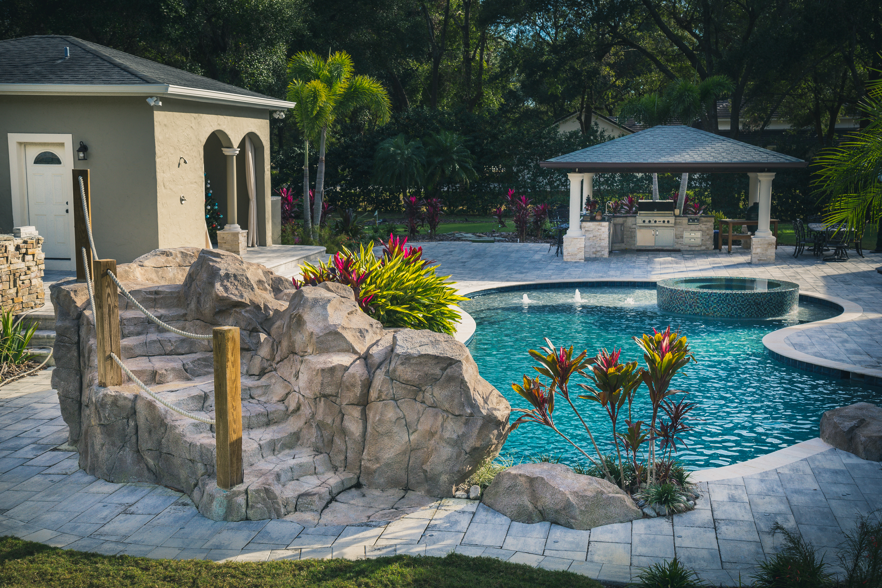 Project Family Poolside BBQ Paradise Pools By Design